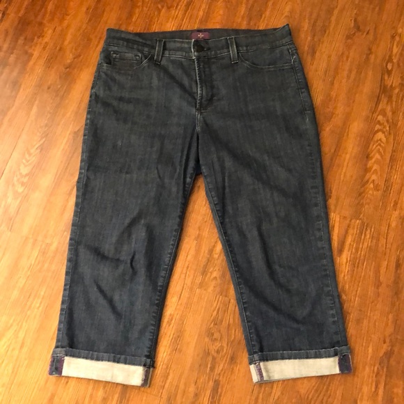 NYDJ cropped jeans. Size 10. Make me an offer! - Picture 2 of 8